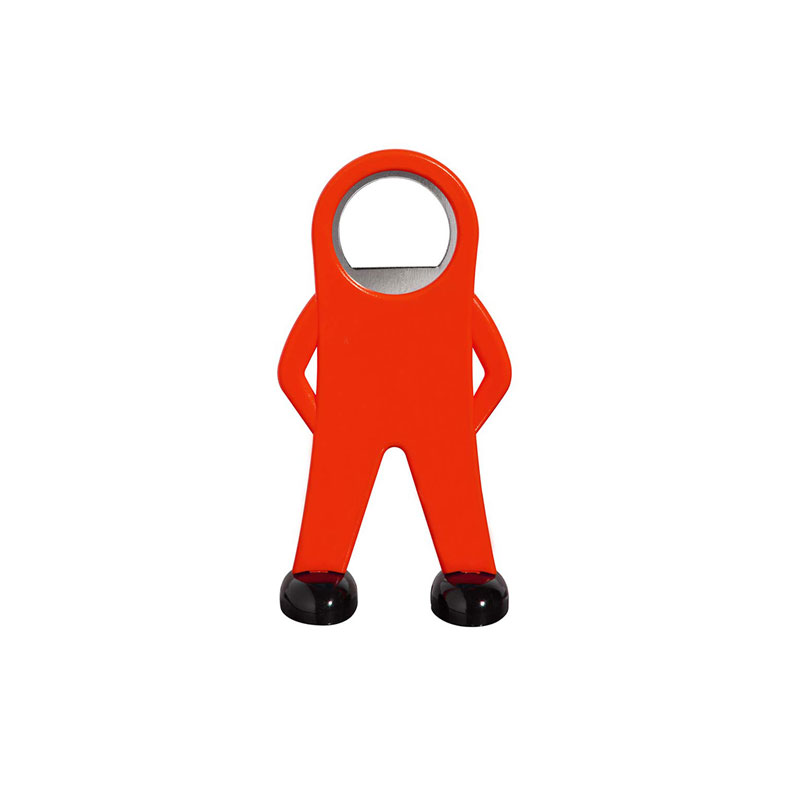 DER ÖFFNER, rot (Flaschenöffner) mit deinem Logo