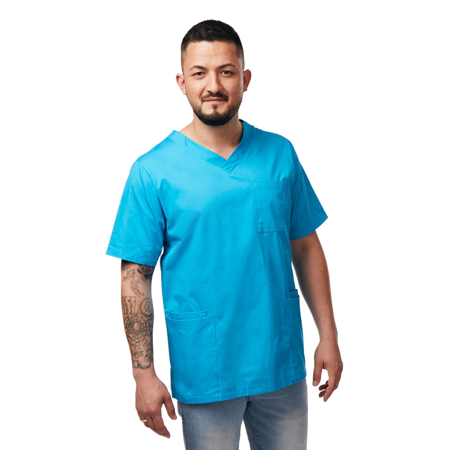 Leiber Herren Kasack Mit 1/2-Arm – Modell 12/9940 Produktbild-Vorschau 5