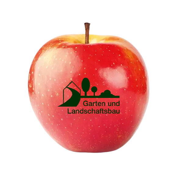 Äpfel bedrucken lassen