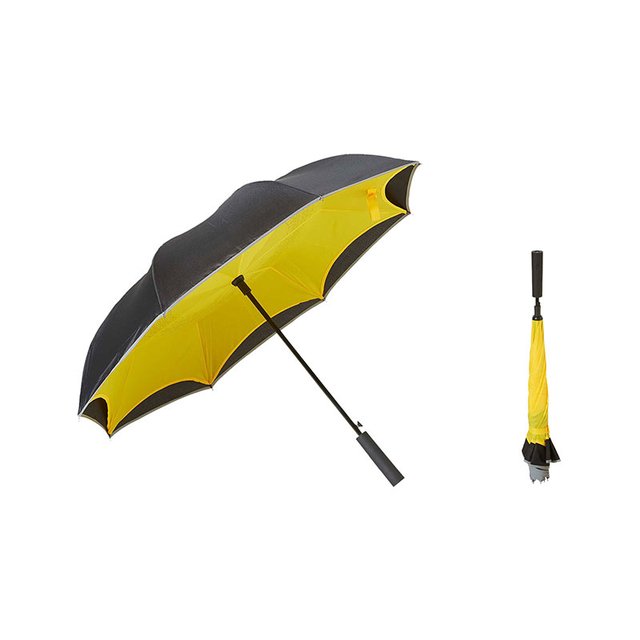 Wechselhaft, gelb (Regenschirm)