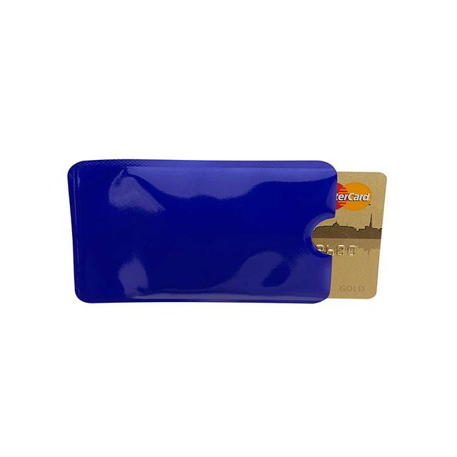 KARTENHALTER SOFT, blau (RFID-Etui)