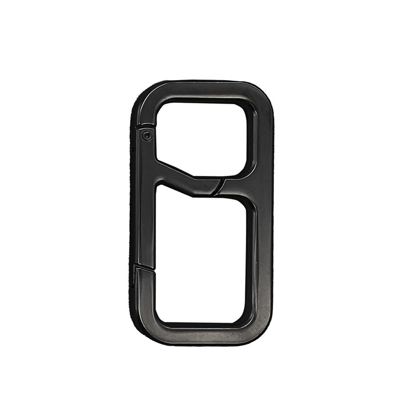 FLEXIBLE KARABINER, BLACK (MATT)