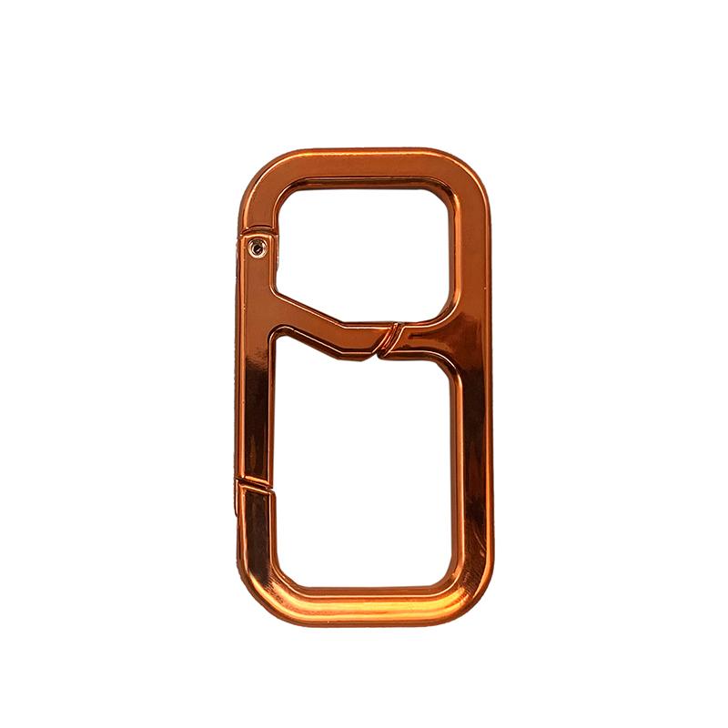FLEXIBLE KARABINER, copper orange