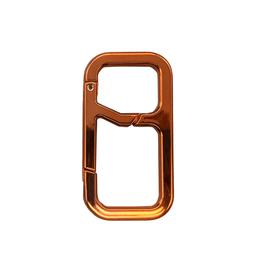 FLEXIBLE KARABINER, copper orange