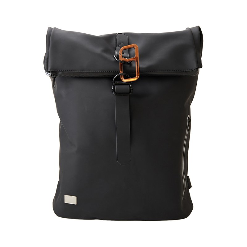 Flexible Black Rucksack, kupfer