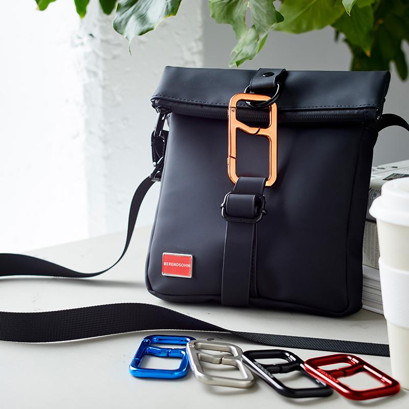 FLEXIBLE BLACK Crossbag (Schultertasche), Schwarz
