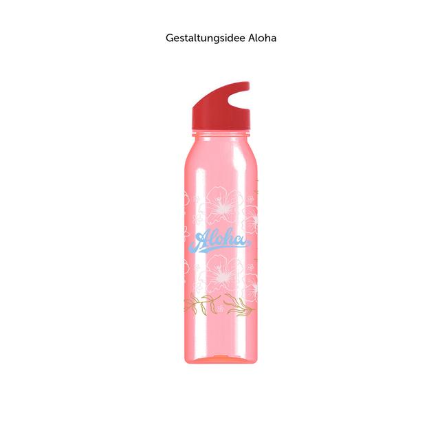 FRESH RAINBOW, rot (Tritan-Trinkflasche)