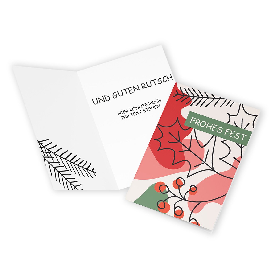 Weihnachtskarte GRAFIK (03), A6