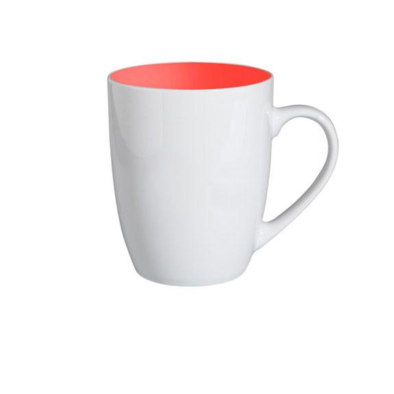 HEISSE WERBUNG, rot (Werbe-Tasse)