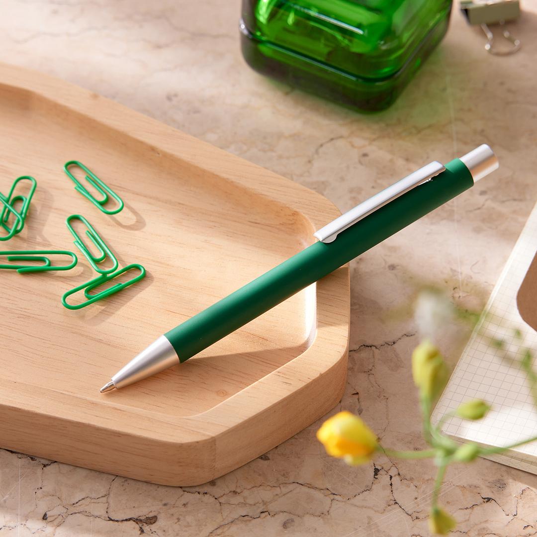 ALU PRIME, GRÜN, blaue Mine (Kugelschr)