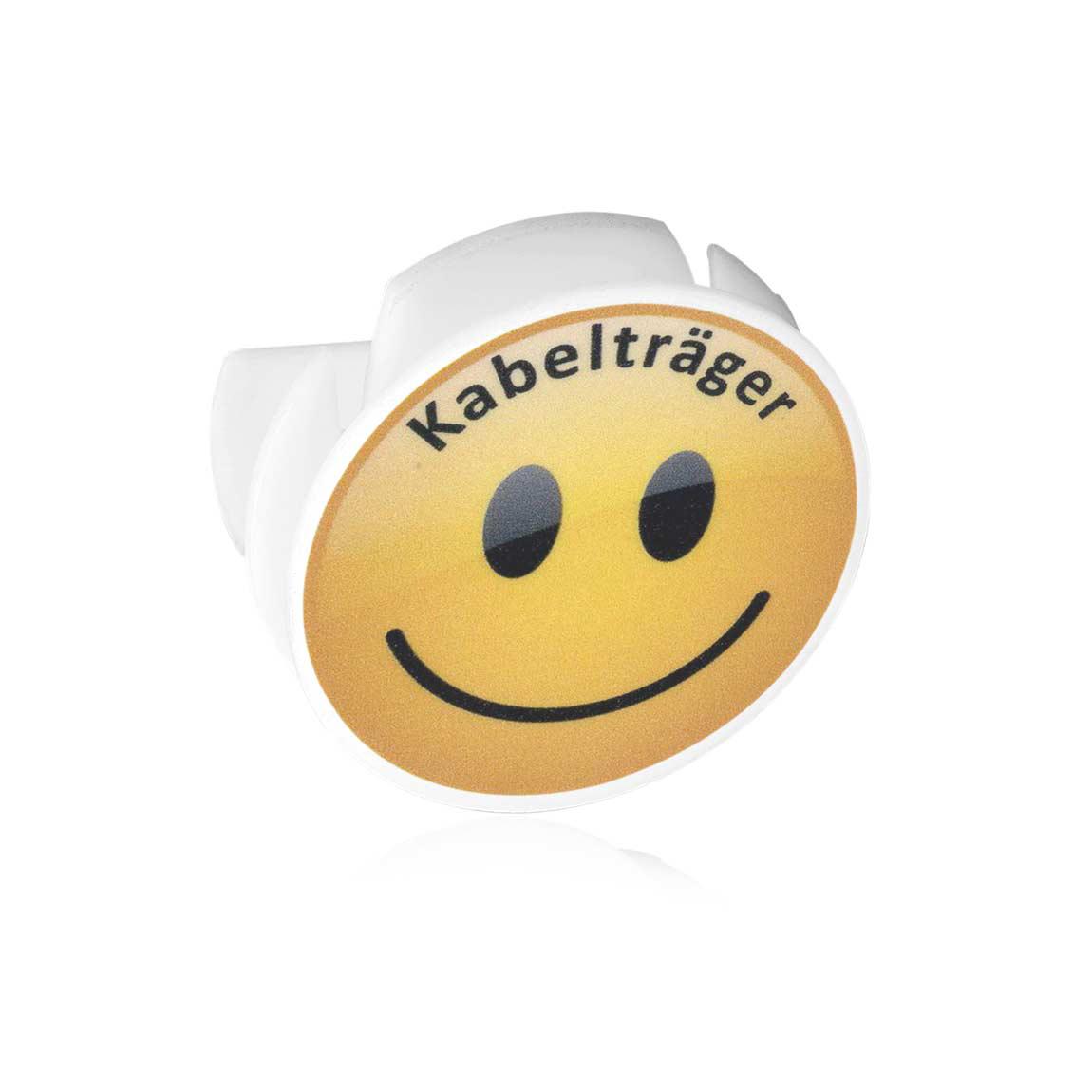 Auf der Rolle, weiß (Kopfhörerhalter)