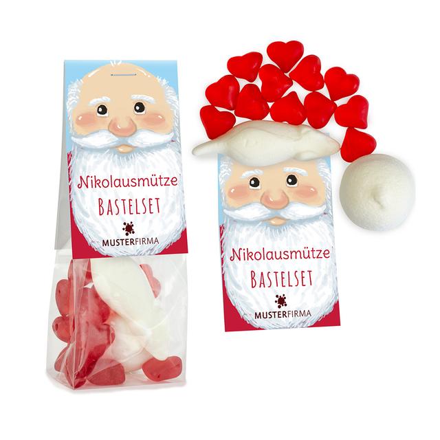 Bastelset NIKOLAUSMÜTZE