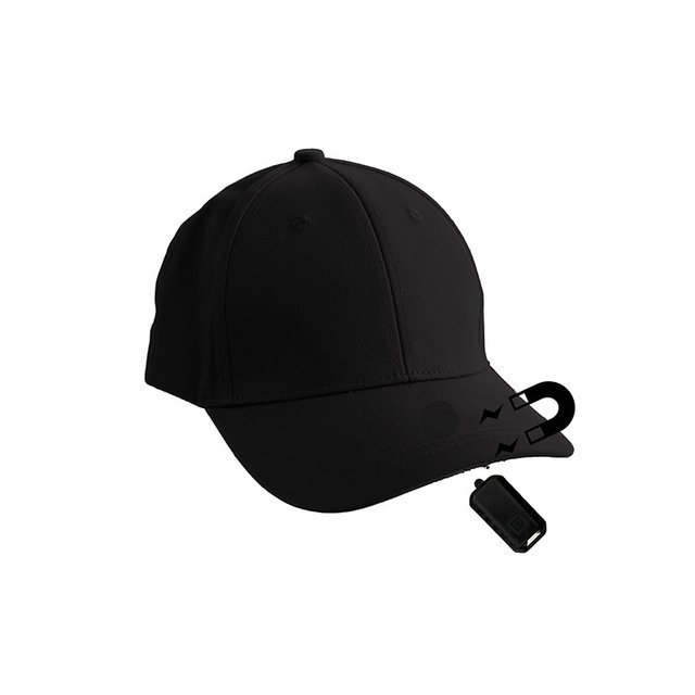 BEAM, black (Unisex-Cap mit Magnet-LED)