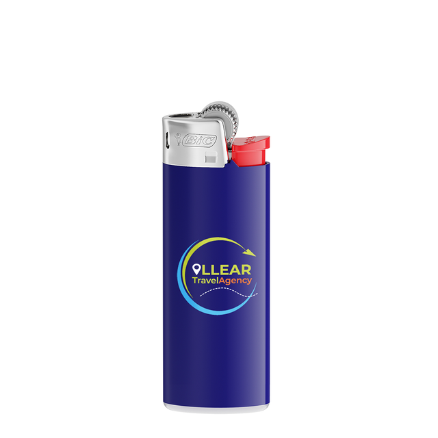 BIC® J25 Feuerzeug, dunkelblau/rot