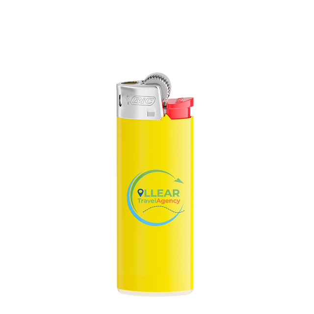 BIC® J25 Feuerzeug, gelb/rot