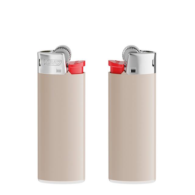 BIC® J25 Feuerzeug, grau/rot