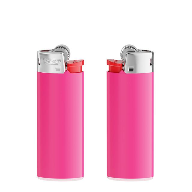 BIC® J25 Feuerzeug, pink/rot