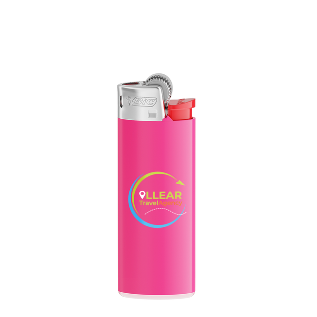 BIC® J25 Feuerzeug, pink/rot