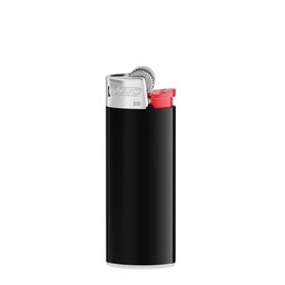 BIC® J25 Feuerzeug, schwarz/rot