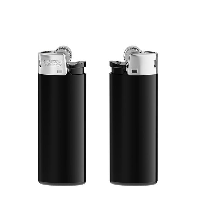 BIC® J25 Feuerzeug, schwarz/schwarz