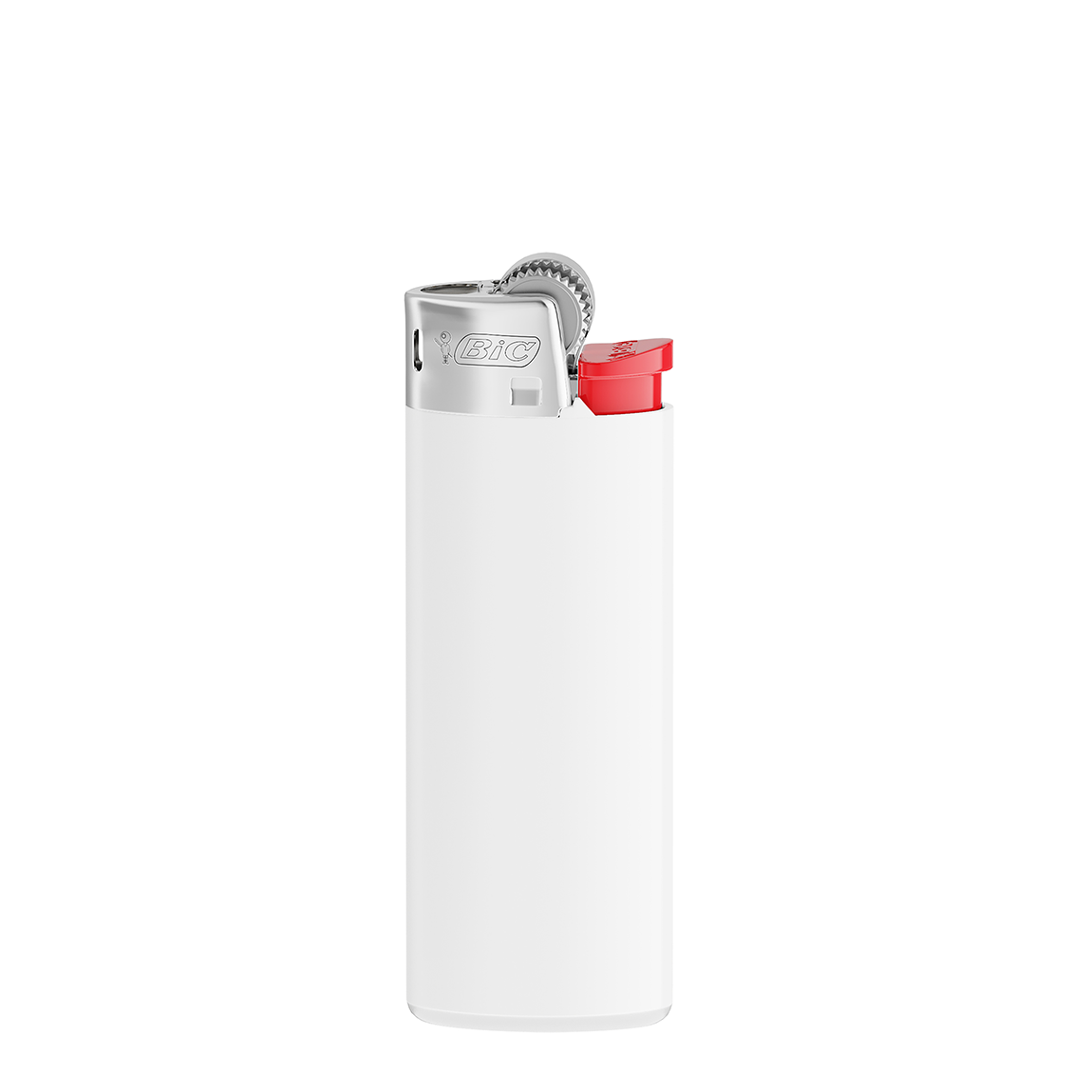 BIC® J25 Feuerzeug, weiß/rot