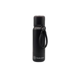 BLACK SATIN, schwarz (Duo-Thermoflasche)
