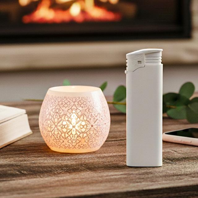 BLACK & WHITE, weiß (Feuerzeug)