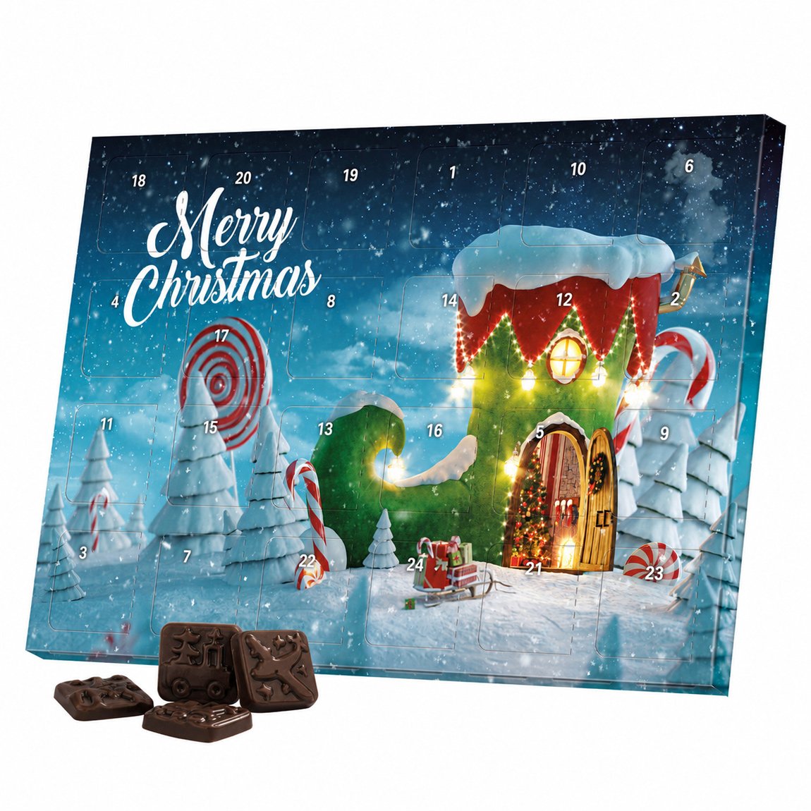 Classic Tisch Adventskalender ChoViva