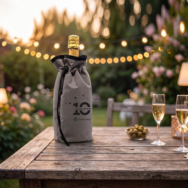COOLER SACK, grau (Flaschenkühler)