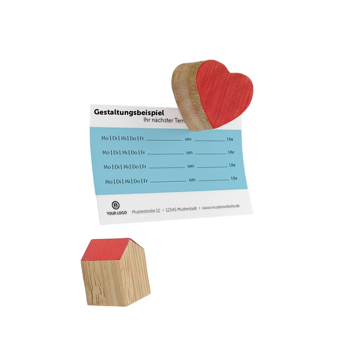 DOPPEL H (Holzmagnet-Set)