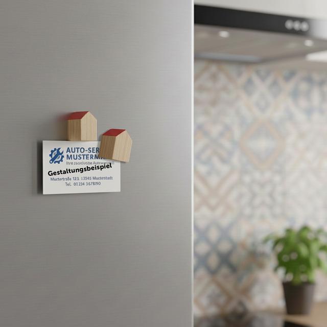 DOPPEL HAUS (Holzmagnet-Set)