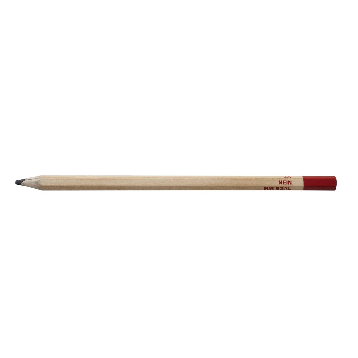 Entscheidungsfreudig (XXL-Bleistift)
