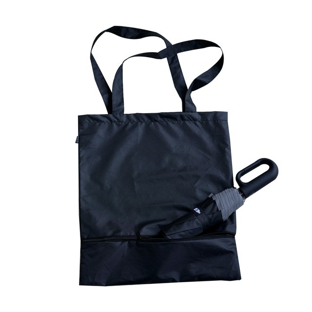 EVERDRY, schwarz (Schirm in Tragetasche)