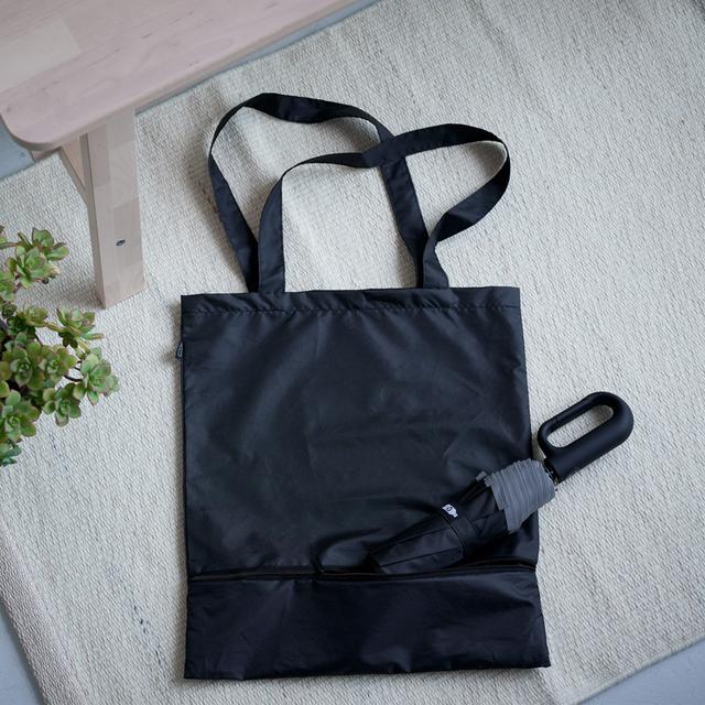 EVERDRY, schwarz (Schirm in Tragetasche)