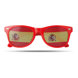 FANFIEBER, rot (Sonnenbrille)