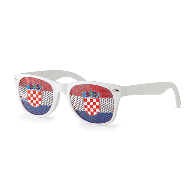 FANFIEBER, weiß/blau (Sonnenbrille)