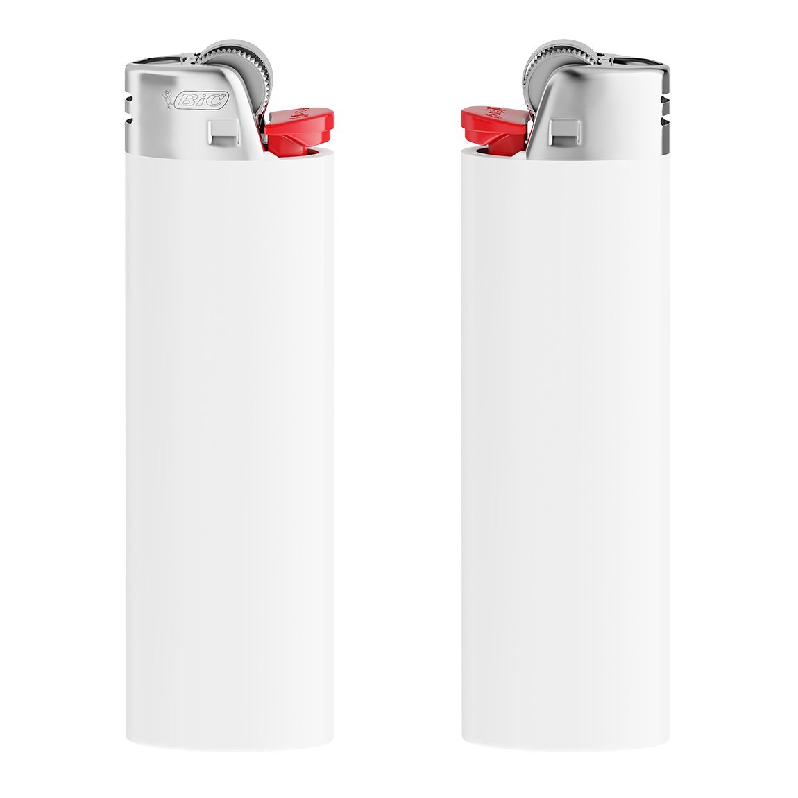 FLAMIO, weiß/rot (BIC® J26 Feuerzeug)