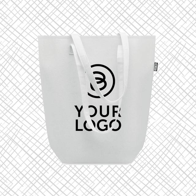 FLEECE SHOPPER (Filz-Tragetasche), weiß