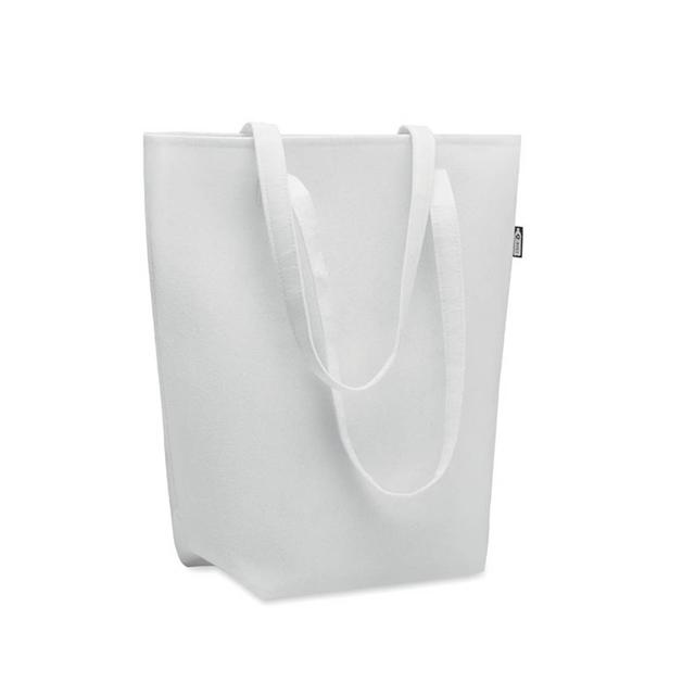 FLEECE SHOPPER (Filz-Tragetasche), weiß