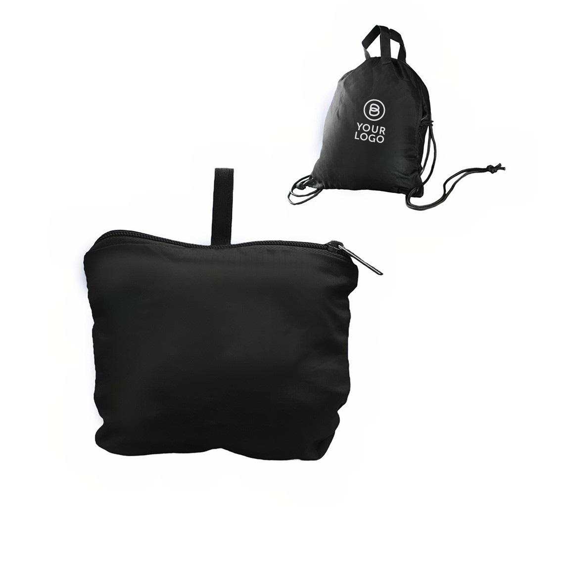 FLEXBAG, schwarz (faltbarer Rucksack)