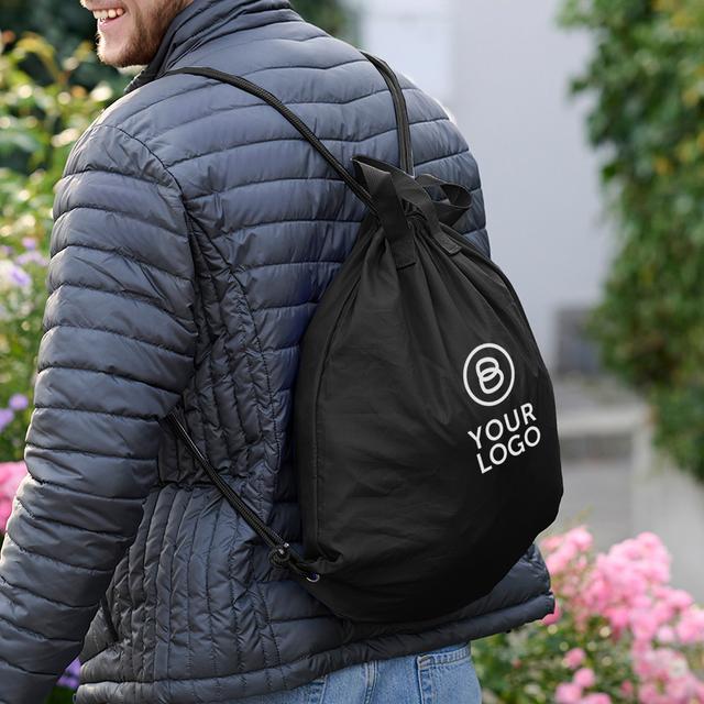 FLEXBAG, schwarz (faltbarer Rucksack)