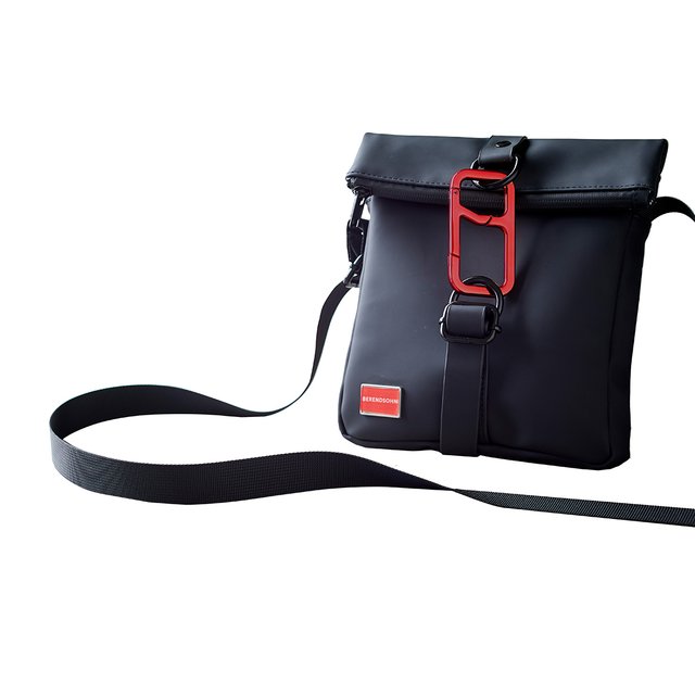 FLEXIBLE BLACK Crossbag (Schultertasche), Rot