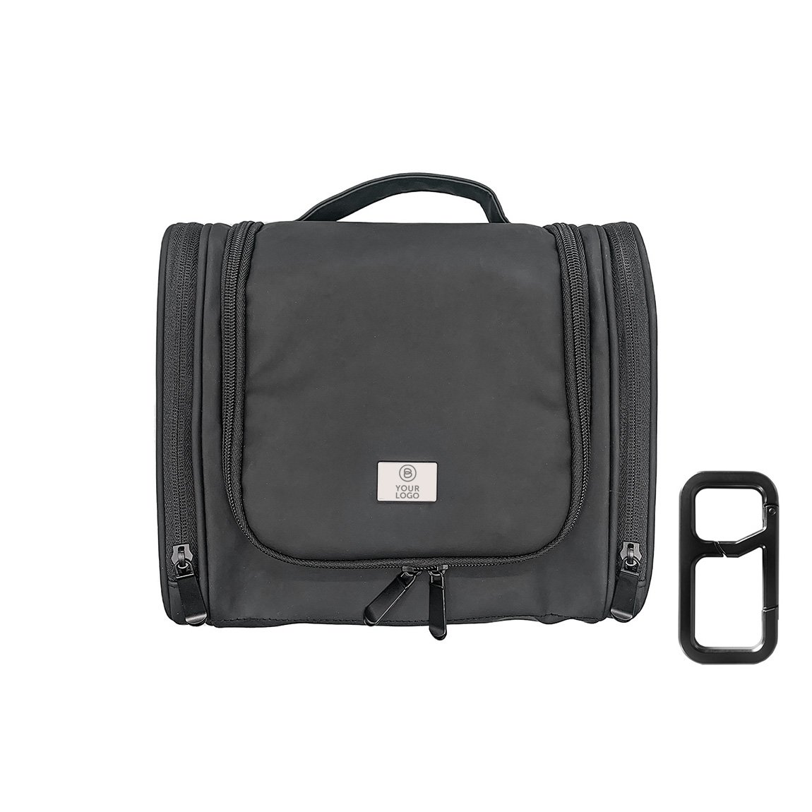 FLEXIBLE BLACK Washbag (Kulturbeutel)
