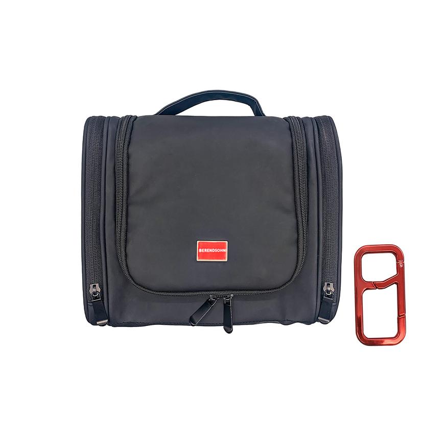 FLEXIBLE BLACK WASHBAG, ROT +