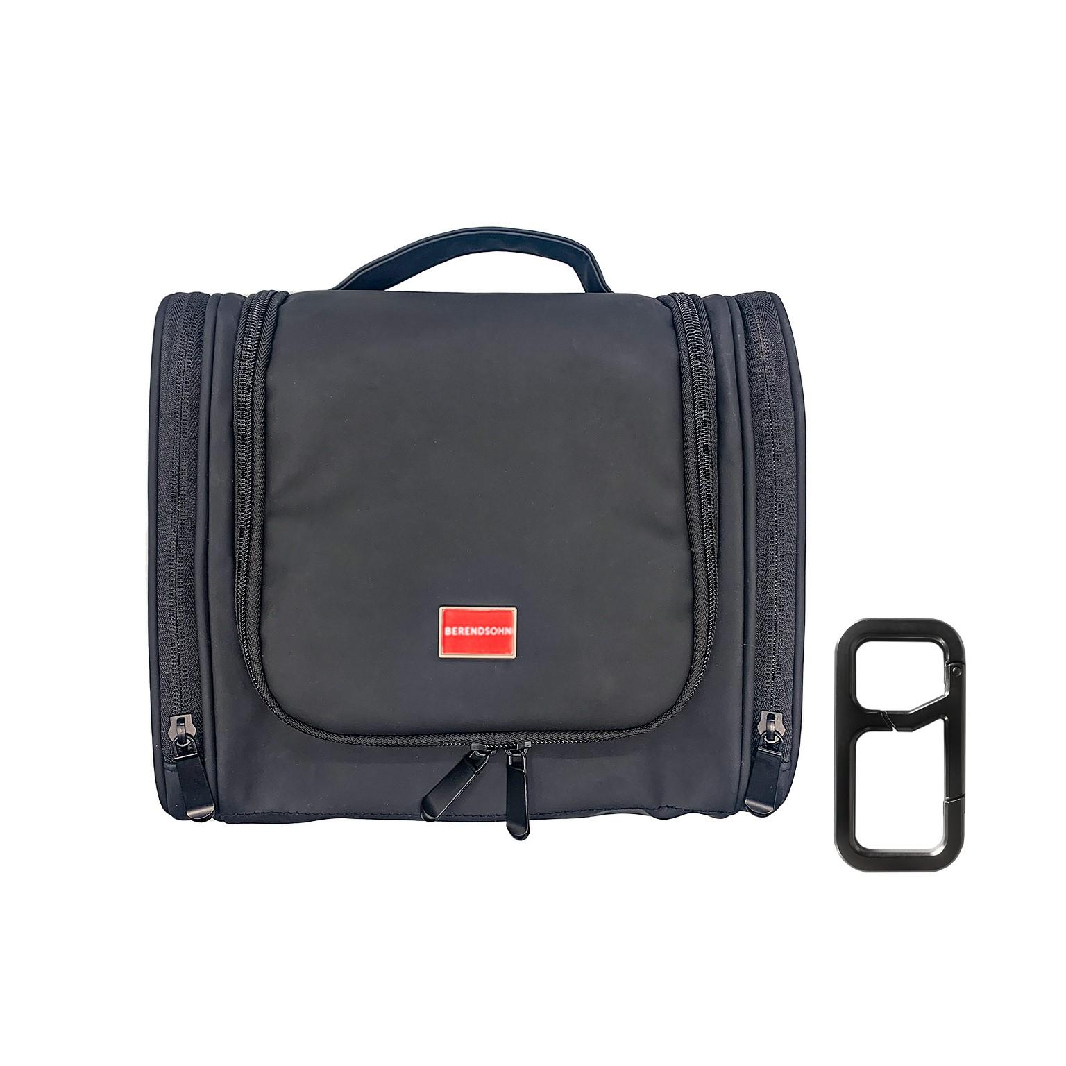 FLEXIBLE BLACK WASHBAG, SCHWARZ