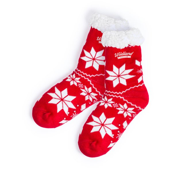 FROSTY FEET Socken, rot