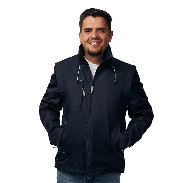 Funktionsjacke 2 in 1 Herren