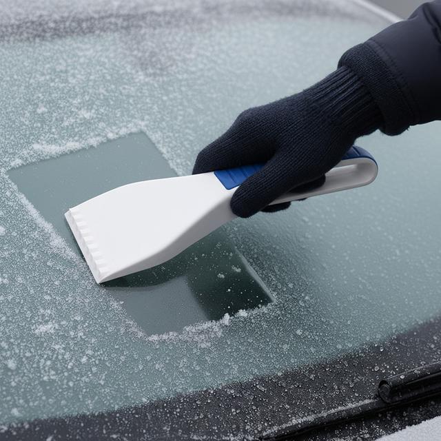 ICE AGE, weiß-blau (Eiskratzer)