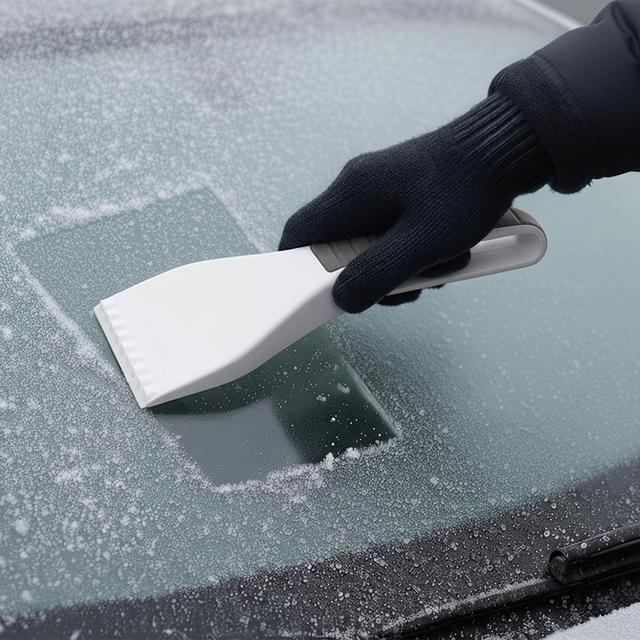 ICE AGE, weiß-perlgrau (Eiskratzer)