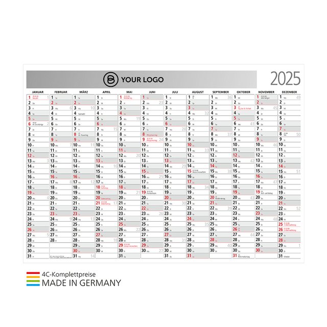 Jahreskalender WALLPLANNER